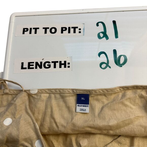 Old Navy Wrap Effect Polka Dot Cami Blouse Size XL NEW with Tags - Picture 7 of 7